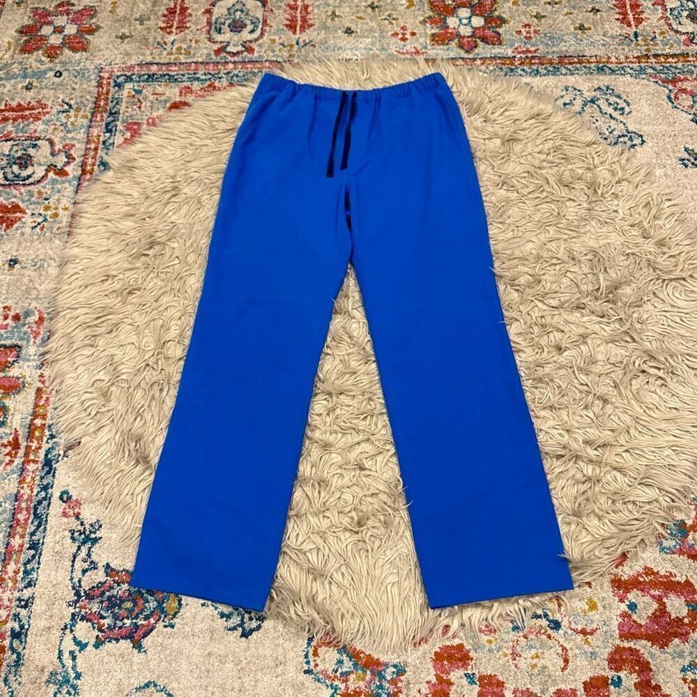 Figs scrub pants size large blue 1657